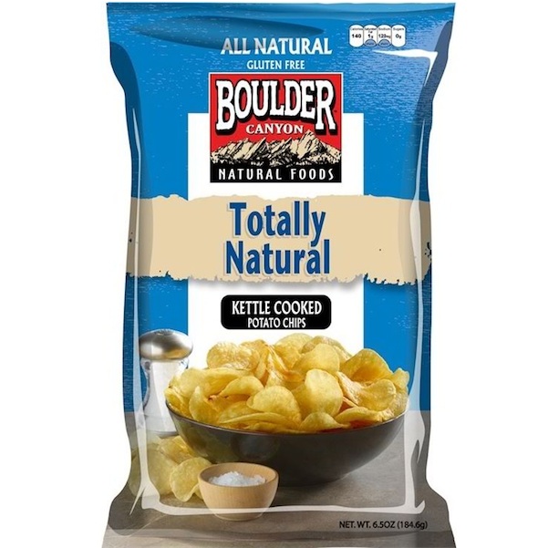 Boulder Canyon Potato Chips Totally Natural 60% Reduced Sodium