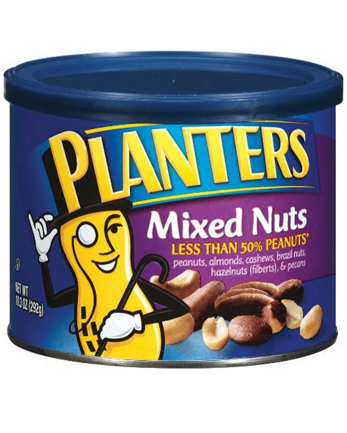 Planters  Mixed Nuts Unsalted Tin