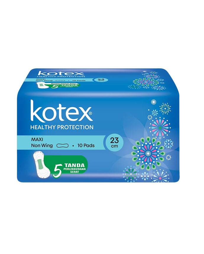 Kotex Soft & Smooth Maxi Slim Wing 10 Pack