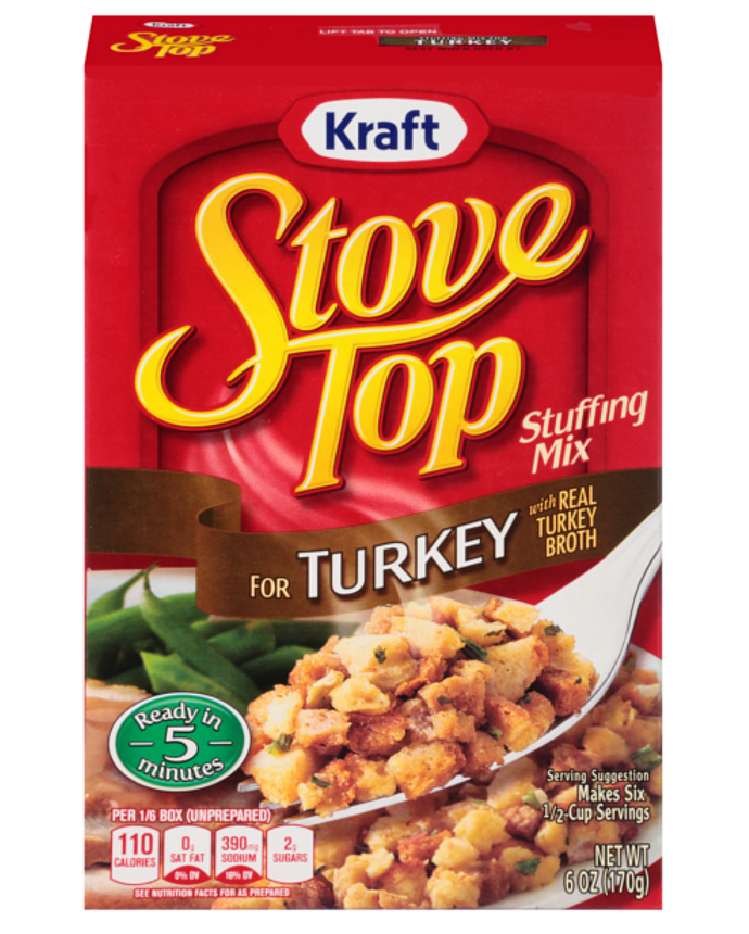 Kraft Stove Top Stuffing Mix for Turkey 170 Grams