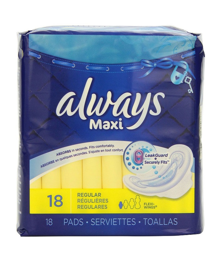 Always Sanitary Napkin Regular Maxi 