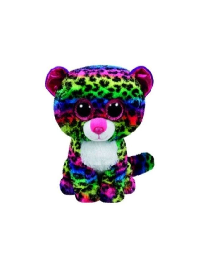 Ty Beanie Boos leopard dotty M . color  MED9IN
