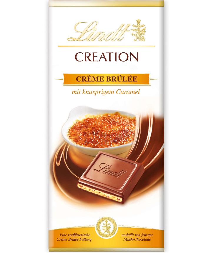 Lindt Creation Creme Brulee Milk Chocolate