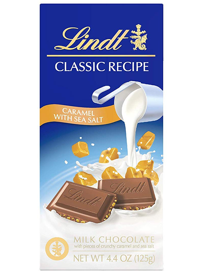 Lindt Original Milk Chocolate Crunchy Hazelnuts 110g