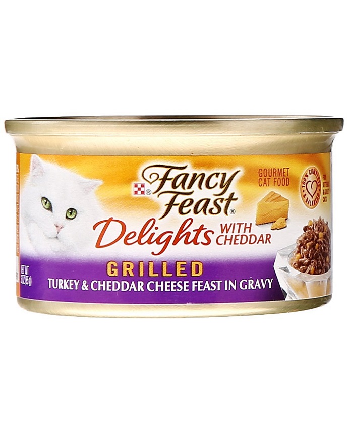 Fancy Feast Canned Cat Food  White Cheddar  