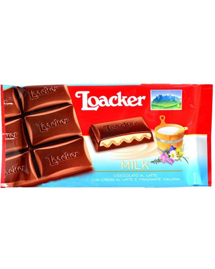 Loacker Chocolate Bar Milk 