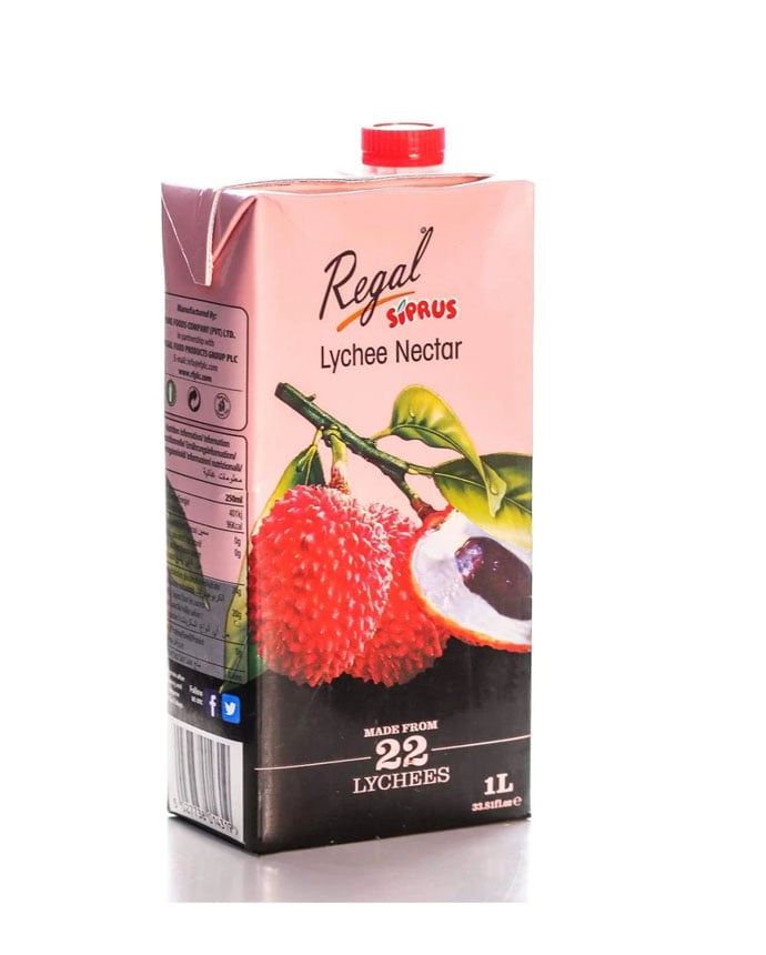 Regal Juice Lychee Tetra Pack 1ltr