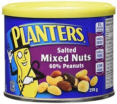 Planters Mixed Nuts Salted 250g