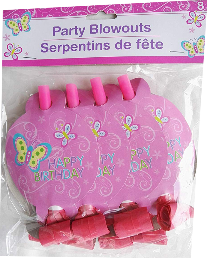 Party Blowouts Serpentins De Fete 8/ct 