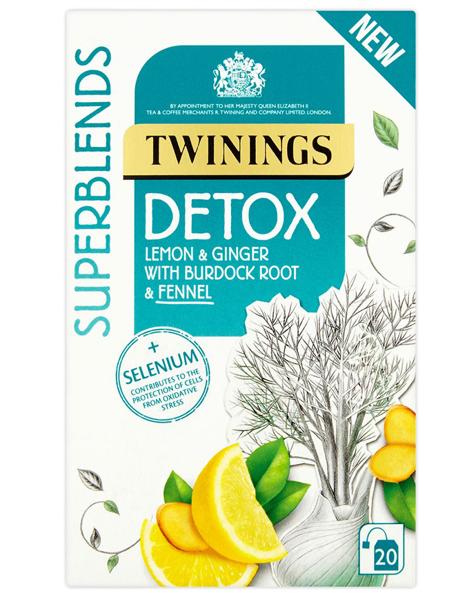 Twinings Green Tea Detox 20 Tea Bags 