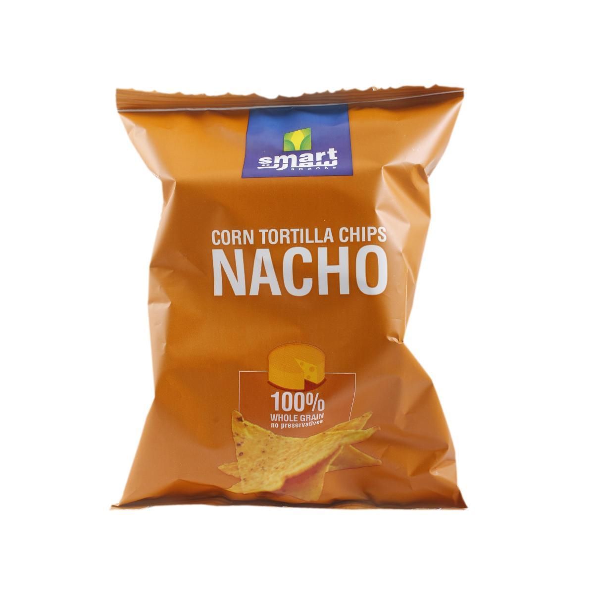 Smart Corn Tortilla Chips Nacho 80g 