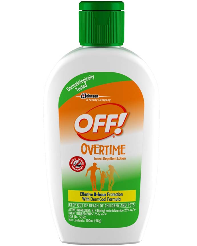 Off Insect Repellent Lotion Overtime