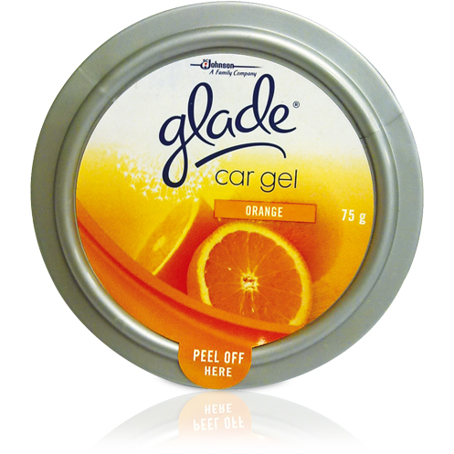 Glade Car Fragrance Gel Orange 75g