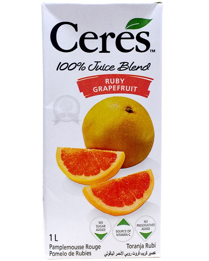 Ceres Ruby Grapefruit 100% Juice Blend