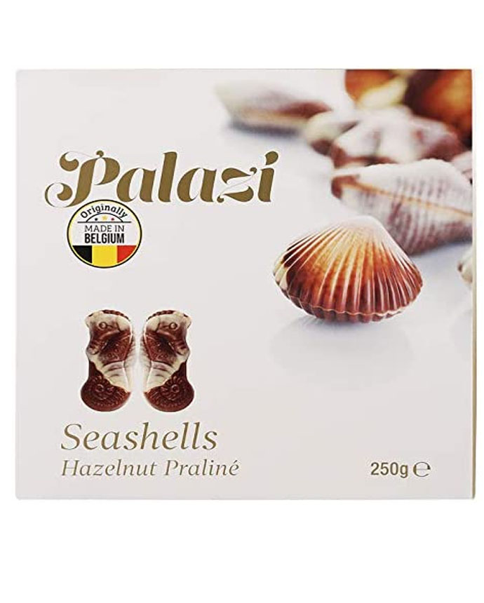 Palazi Seashells Hazelnut Chocolate 250g