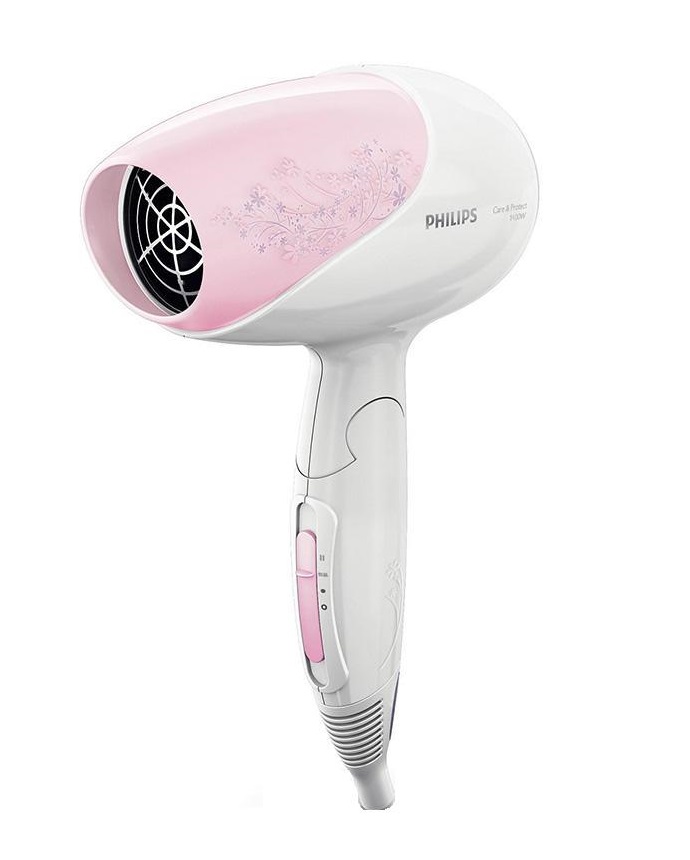 Philips Hp 8117 - Hair Dryer - Pink And White