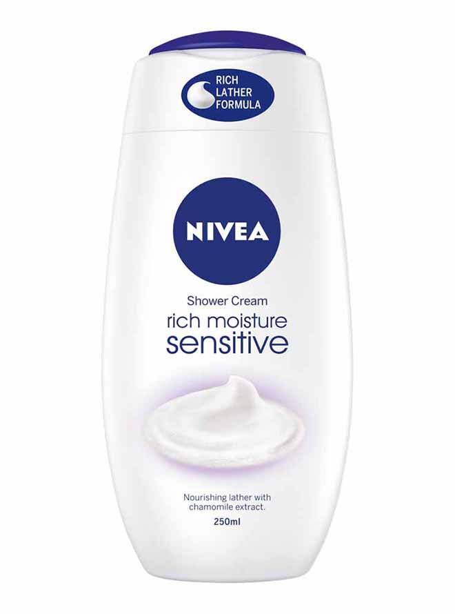 Nivea Rich Moisture Sensitive 250ml 