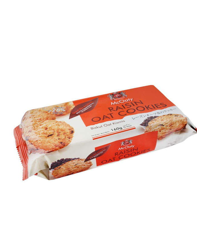 Mcoaty RAISIN & BUTTER COOKIES 160G