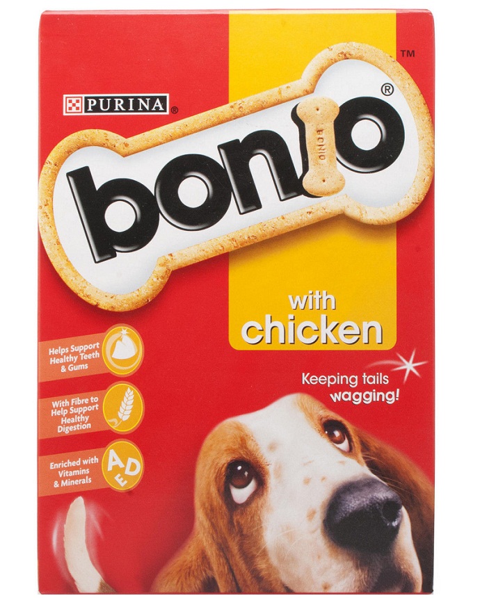 Bonio Chicken Dog Biscuits 