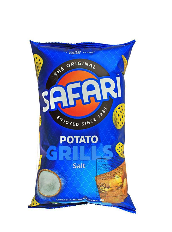 Safari Potato Grills Salt 125g