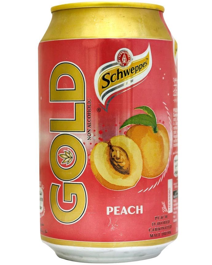 Schweppes Gold Drink Peach