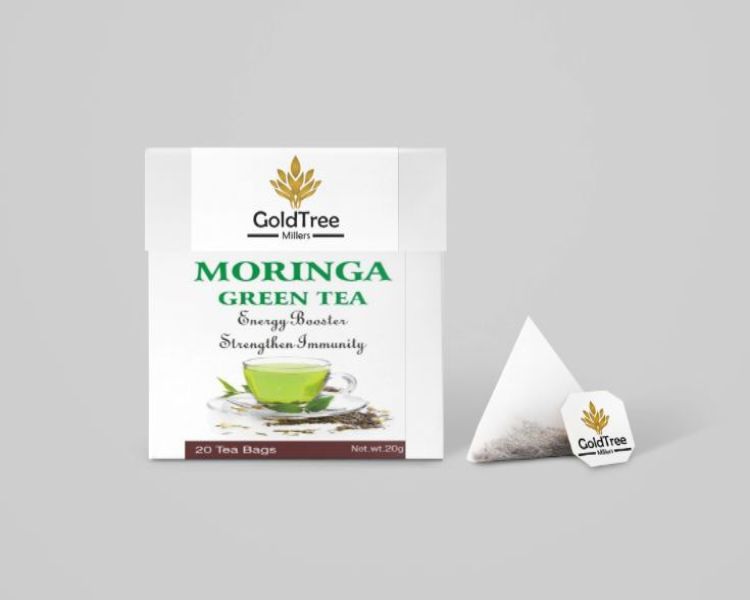 Gold Tree Natural Moringa Tea With Stevia 25g