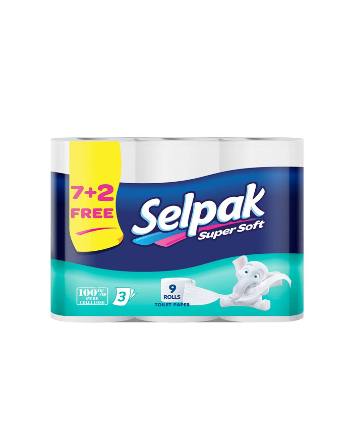 Selpak Toilet Roll 9Rolls