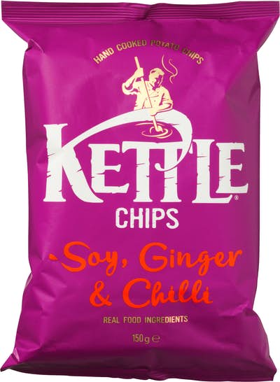 Kettle Chips Soy Ginger & Chilli 150g
