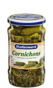 Stollenwerk Cornichons  whole gherkins pickled 300g