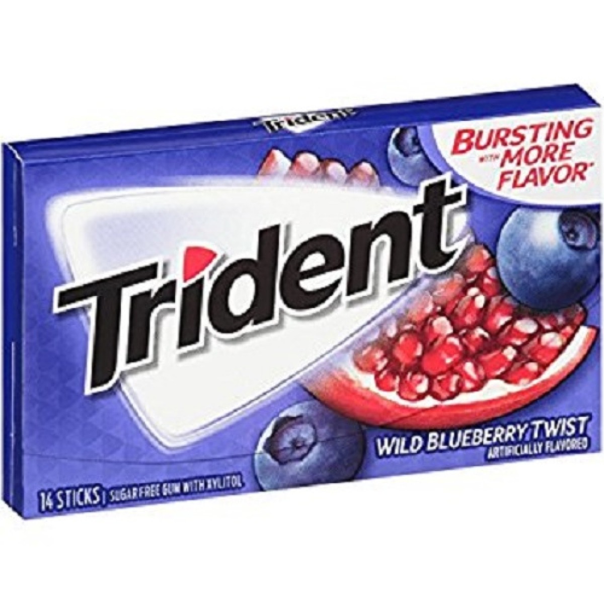 Trident Gum Wild Blueberry Twist 14ct