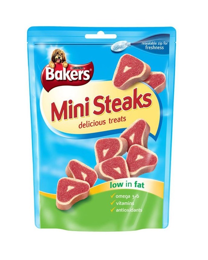 Bakers Mini Steaks With Meaty Flavour 