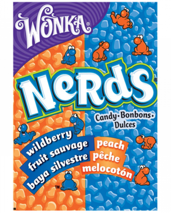 Wonka Nerds Wildberry and Peach