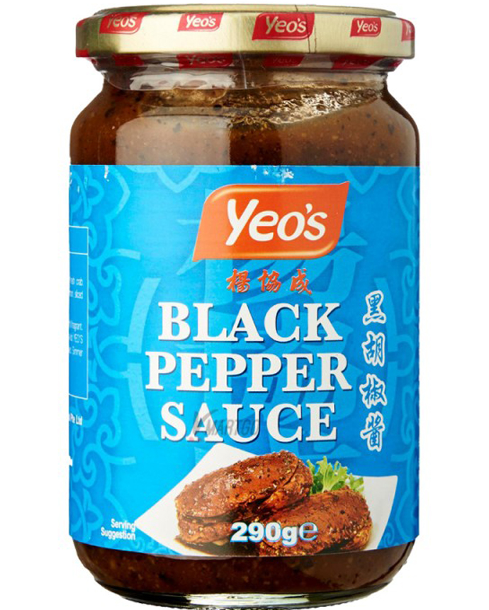 Yeos Black Pepper Sauce 290 Grams