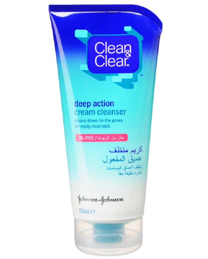 Clean And Clear Face Wash Deep Cleansing Cream Wash