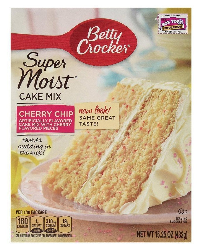 Betty Crocker Cake Mix Cherry Chip