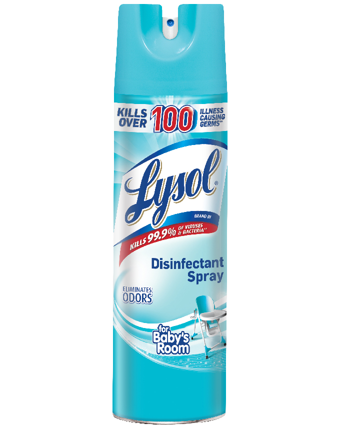 Lysol Disinfectant Spray for Baby's Room