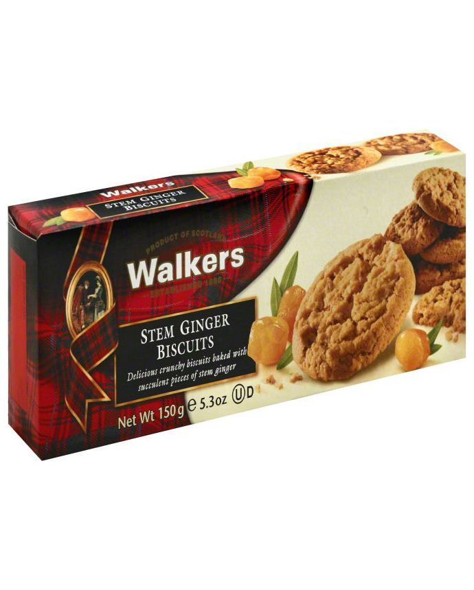 Walkers Biscuits Stem Ginger