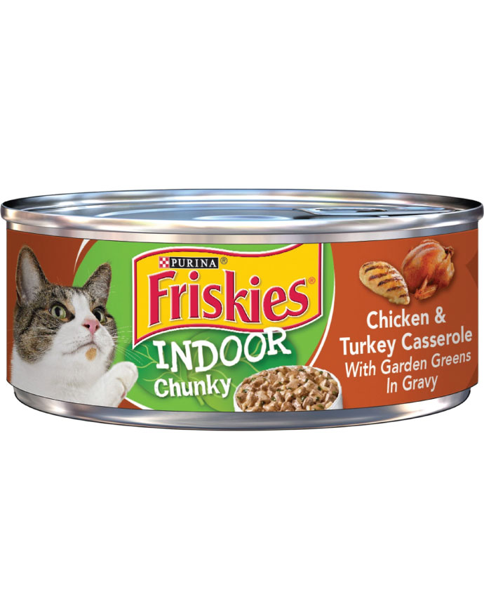 Purina® Friskies® Indoor Chunky Chicken & Turkey Casserole