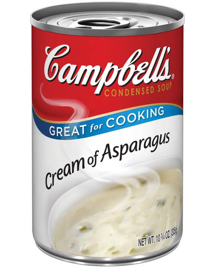 Campbells Condensed Soup Cream Of Asparagus 298g 9604