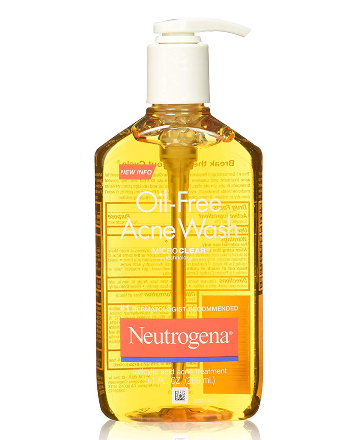 Neutrogena Oil-Free Acne Face Wash 269ml