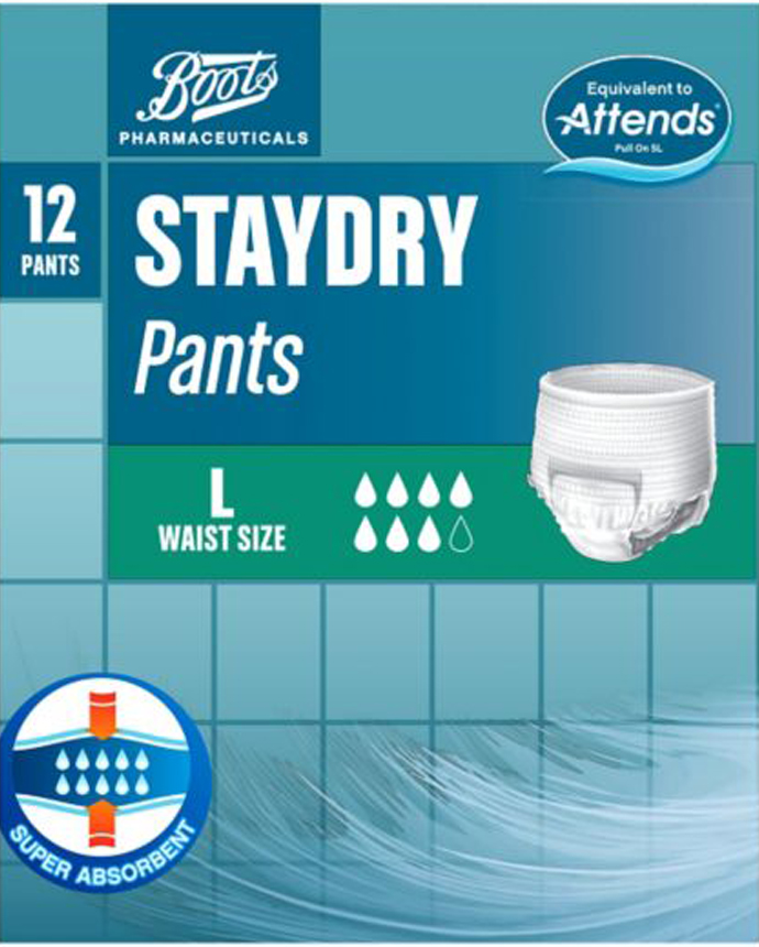 Boots Stay dry Pants Adults Large Diapers