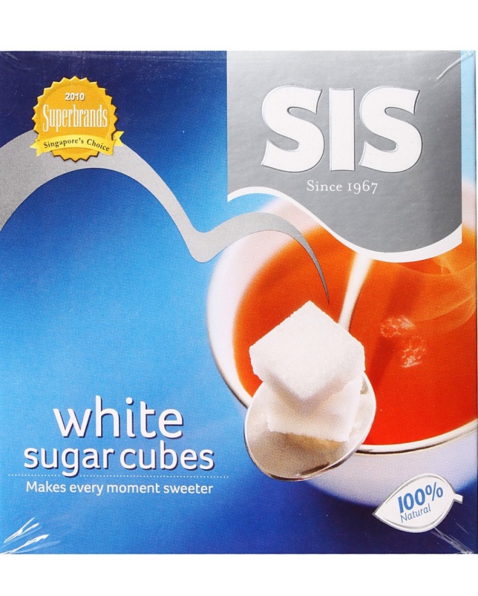 SIS White Sugar Cubes