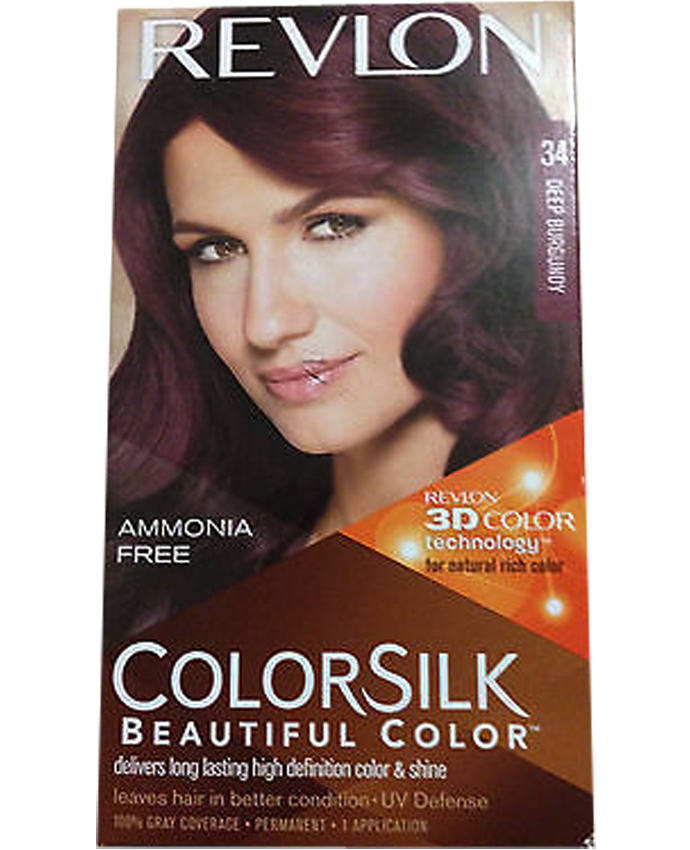 Revlon Colorsilk Deep Burgundy Hair Color 1655