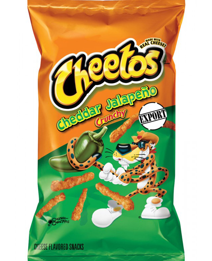 Cheetos Crunchy Cheddar Jalapeno Cheese Flavored Snacks