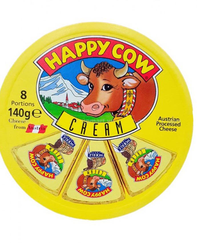 Happy Cow Cream Portions Cheese