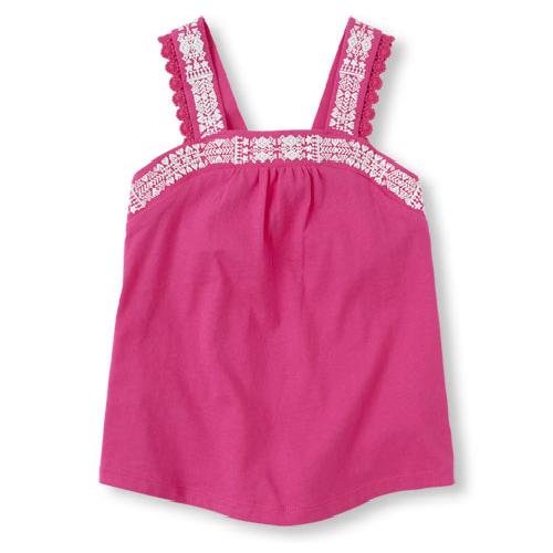 Rumba Girl Black/Pink Childrens Costume main image 0