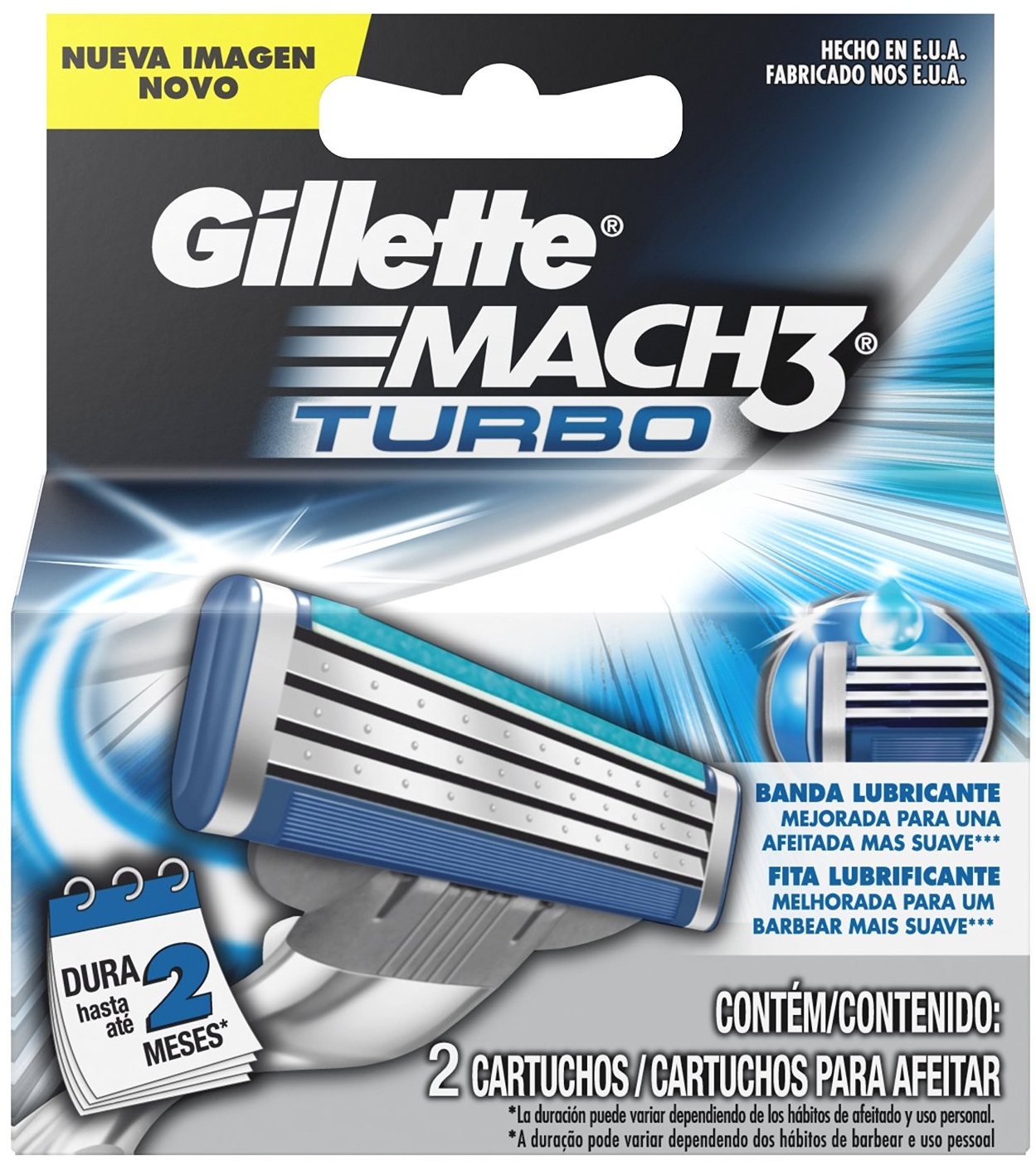 Gillette Mach3 Turbo 4 Blades