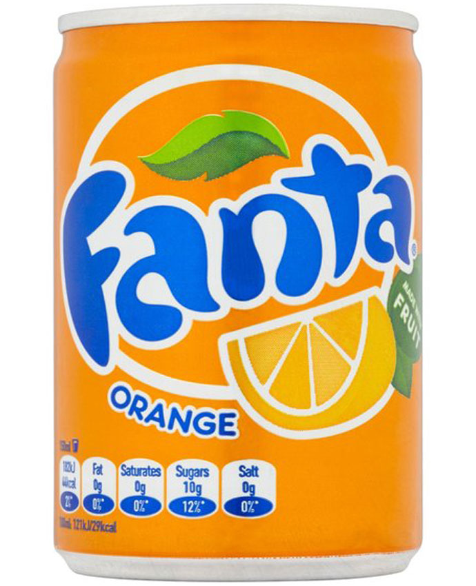 Fanta Orange Mini Can