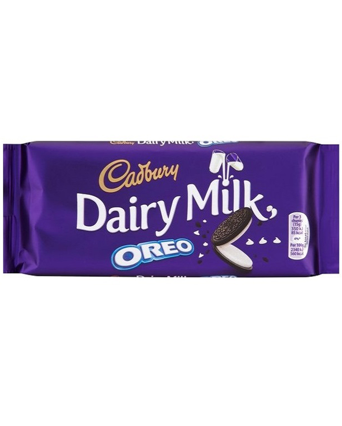 Cadbury Dairy Milk With Oreo Bar Chocolate