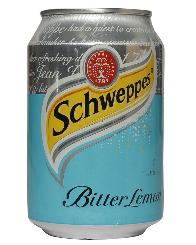 Schweppes Soft Drink Bitter Lemon